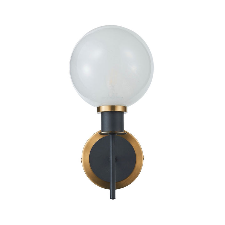 Artcraft Canada - AC11871SW - One Light Wall Sconce - Gem - Black and Brushed Brass
