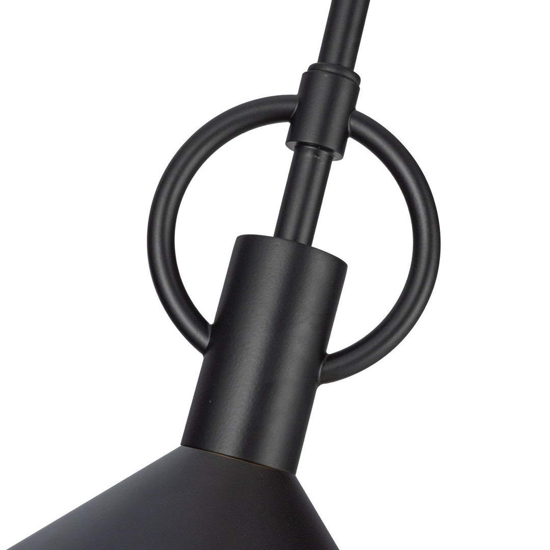 Artcraft Canada - AC11861BK - One Light Pendant - Abruzzo - Black