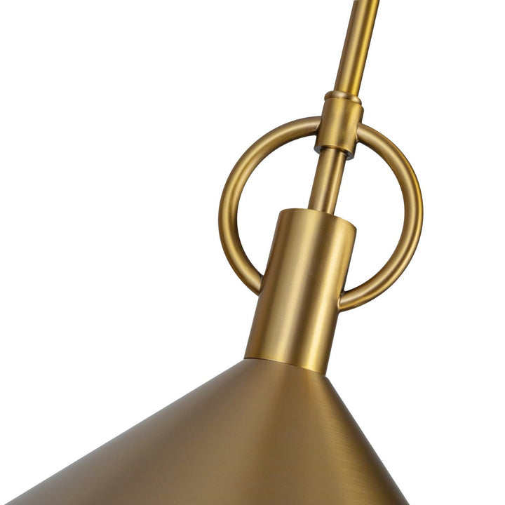 Artcraft Canada - AC11861BR - One Light Pendant - Abruzzo - Brass