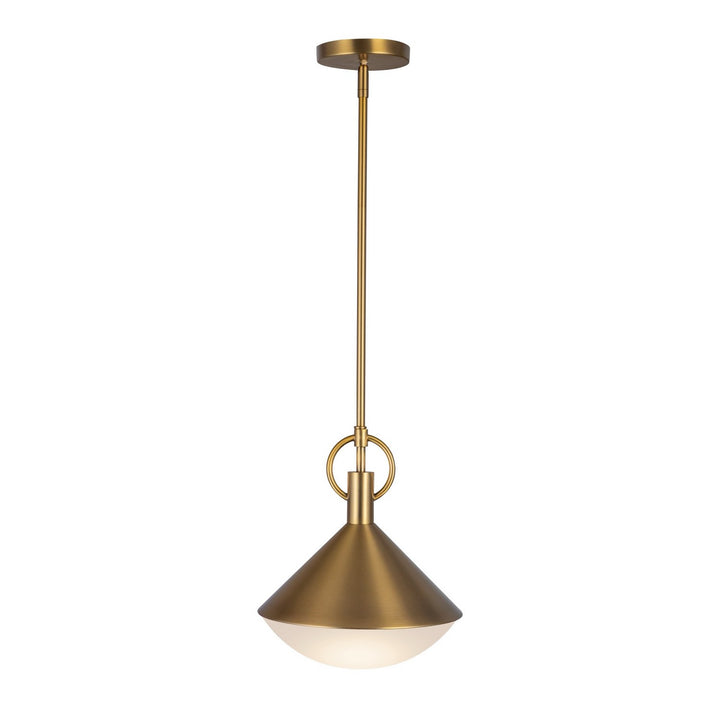 Artcraft Canada - AC11861BR - One Light Pendant - Abruzzo - Brass