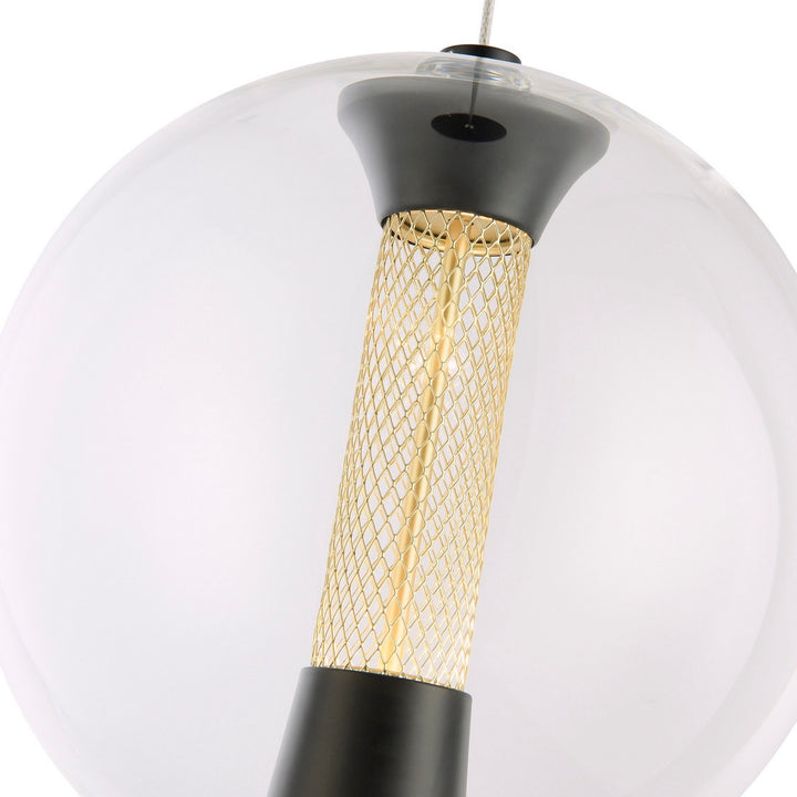Artcraft Canada - AC6841BK - LED Pendant - Arlo - Black