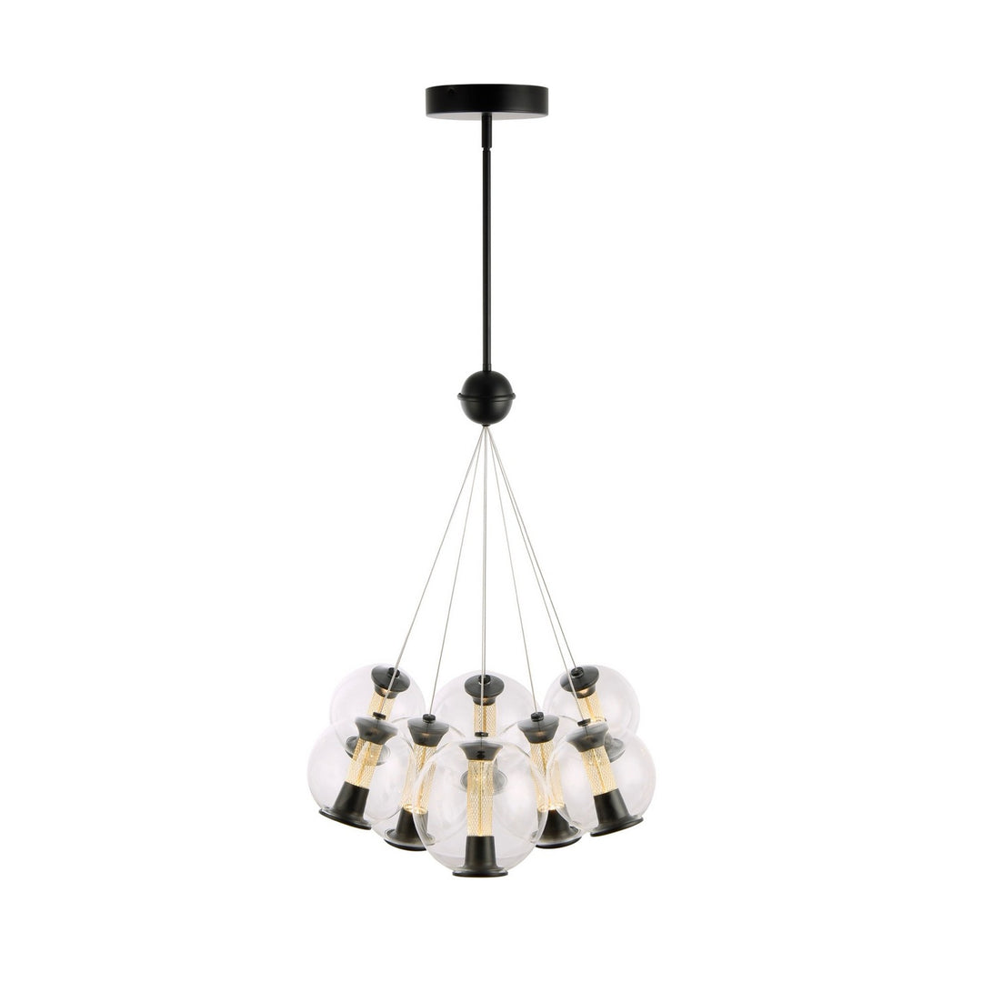 Artcraft Canada - AC6848BK - LED Chandelier - Arlo - Black