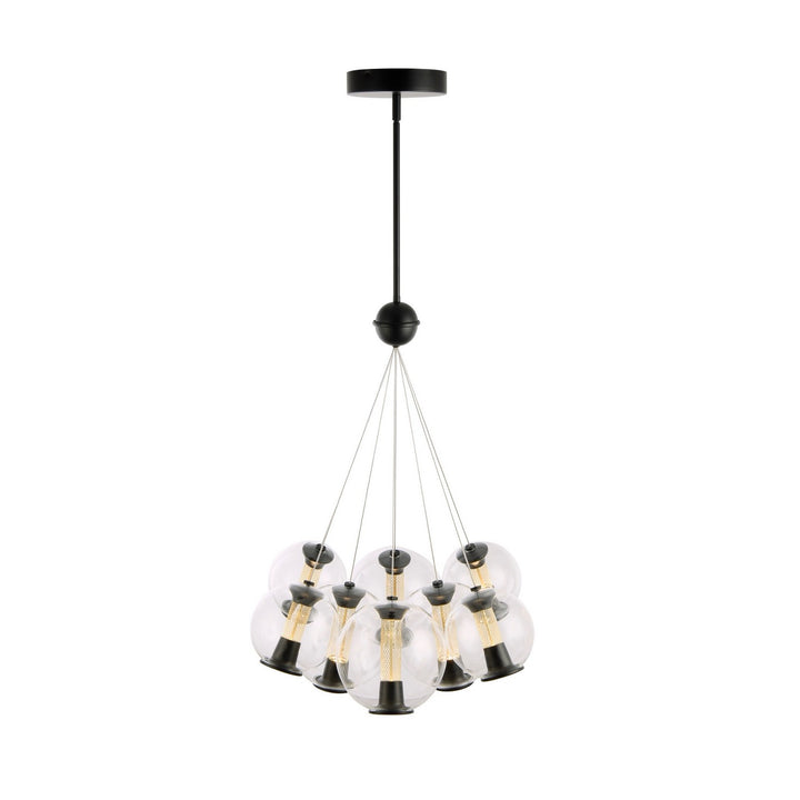 Artcraft Canada - AC6848BK - LED Chandelier - Arlo - Black