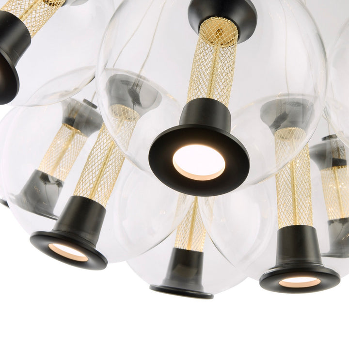 Artcraft Canada - AC6848BK - LED Chandelier - Arlo - Black