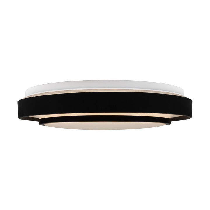 Artcraft Canada - AC7401BK - LED Flush Mount - Aziza - Black