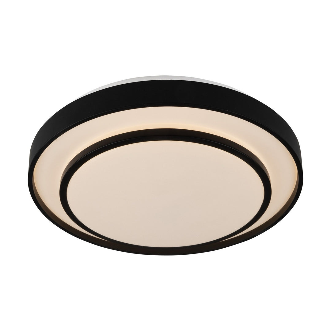 Artcraft Canada - AC7401BK - LED Flush Mount - Aziza - Black