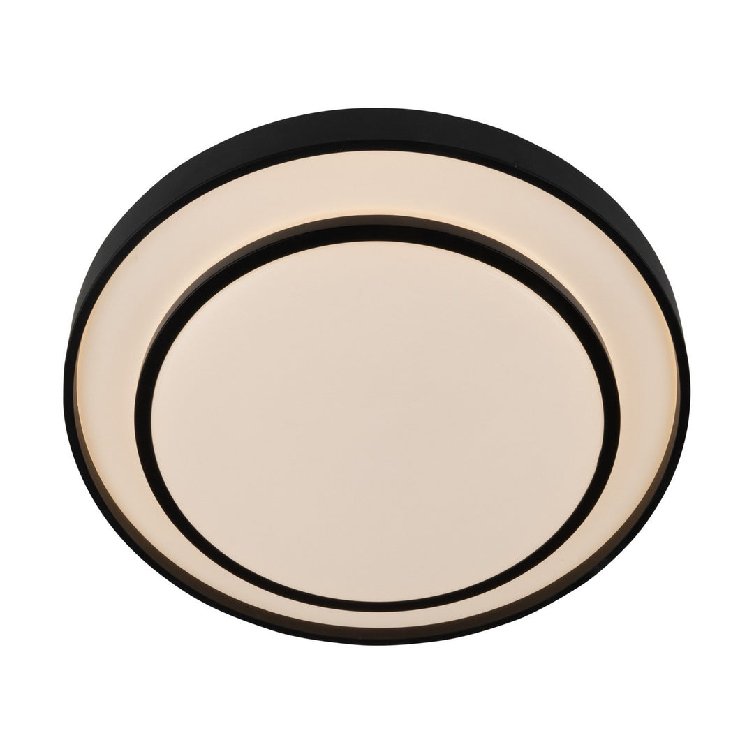 Artcraft Canada - AC7401BK - LED Flush Mount - Aziza - Black