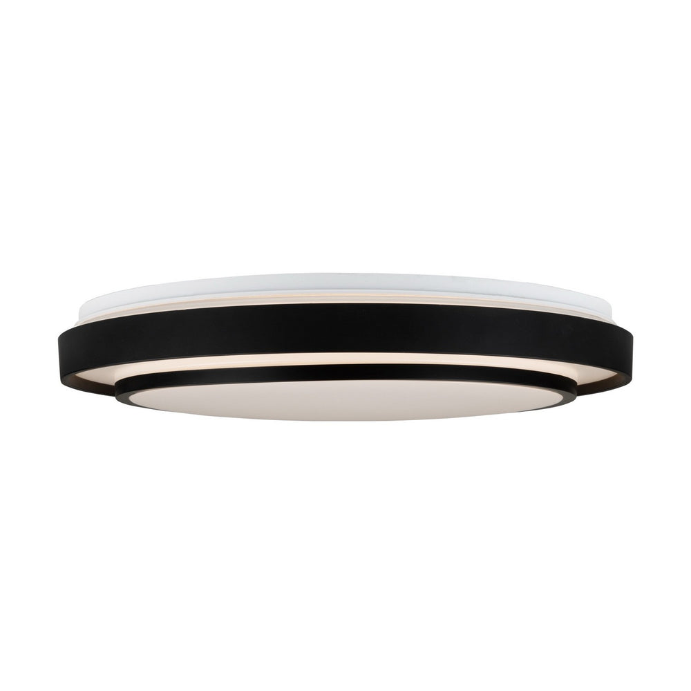Artcraft Canada - AC7403BK - LED Flush Mount - Aziza - Black