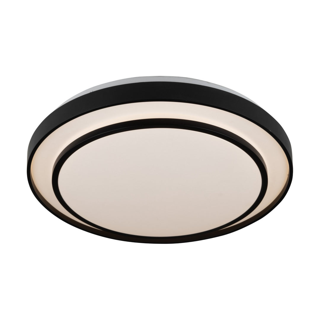 Artcraft Canada - AC7403BK - LED Flush Mount - Aziza - Black