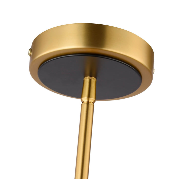 Artcraft Canada - AC11910BR - One Light Pendant - Baltic - Brass and black