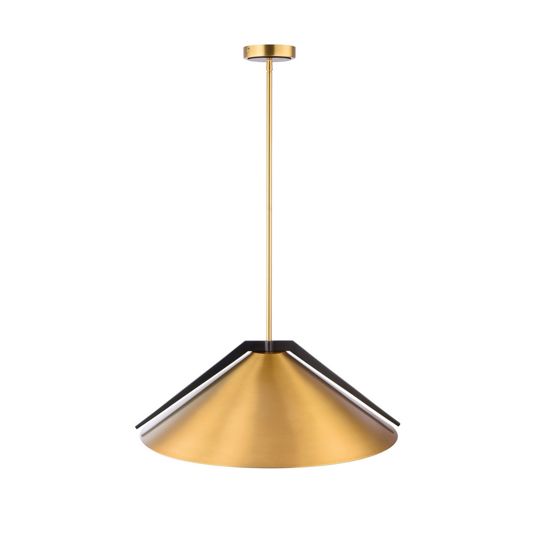 Artcraft Canada - AC11914BR - Three Light Pendant - Baltic - Brass and black