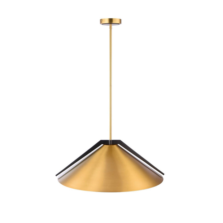 Artcraft Canada - AC11914BR - Three Light Pendant - Baltic - Brass and black