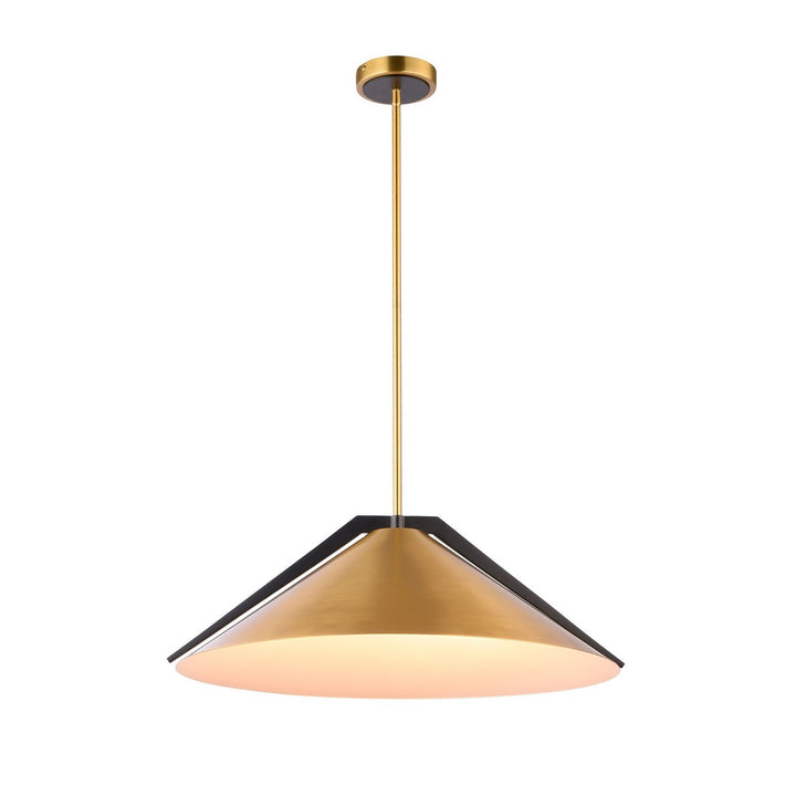 Artcraft Canada - AC11914BR - Three Light Pendant - Baltic - Brass and black