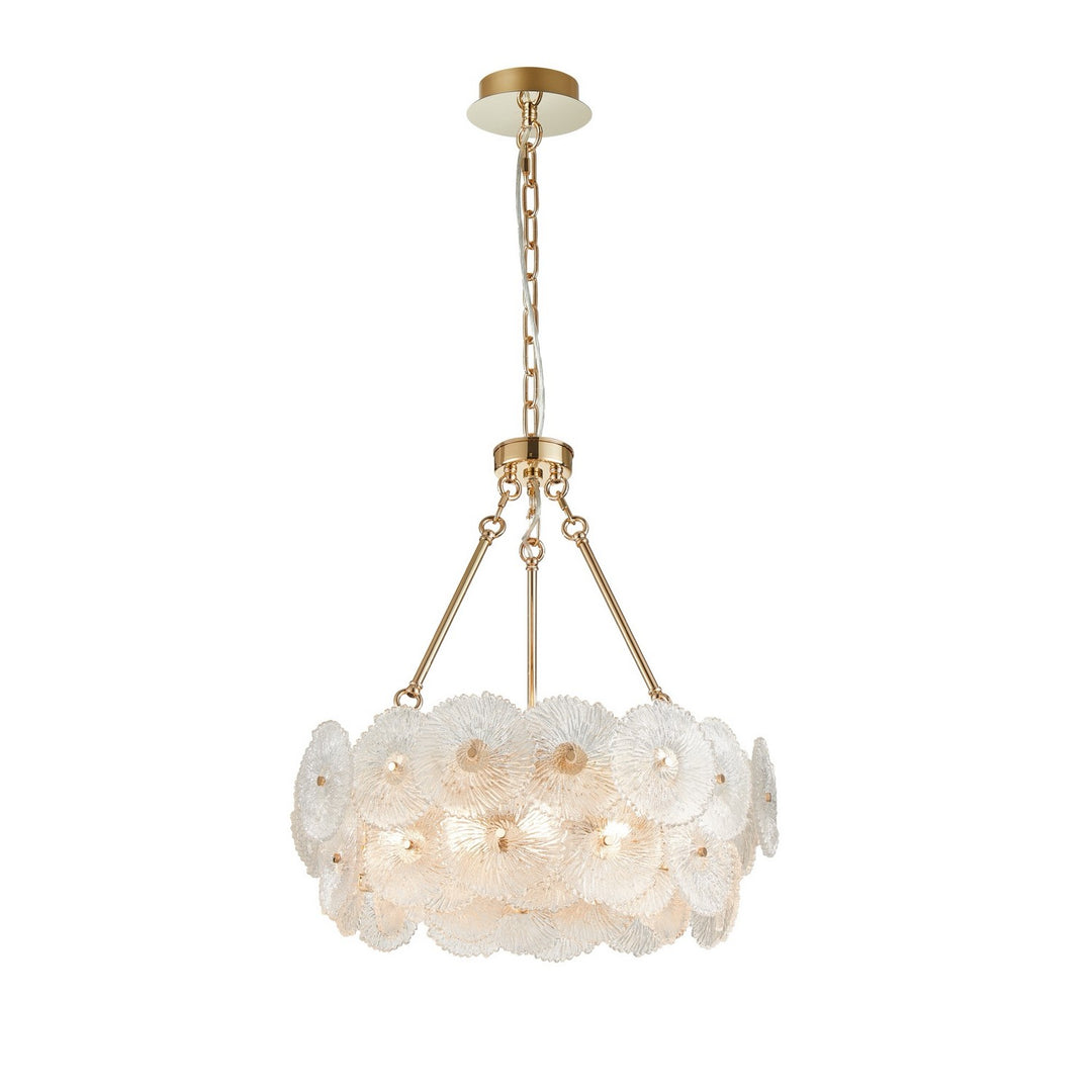 Artcraft Canada - AC11961BR - 15 Light Chandelier - Bloom - Brass