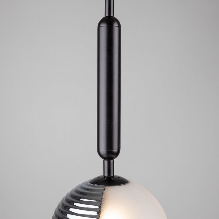 Artcraft Canada - AC11880BK - One Light Pendant - Bolla - Black