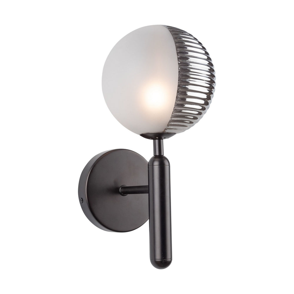 Artcraft Canada - AC11881BK - One Light Wall Sconce - Bolla - Black