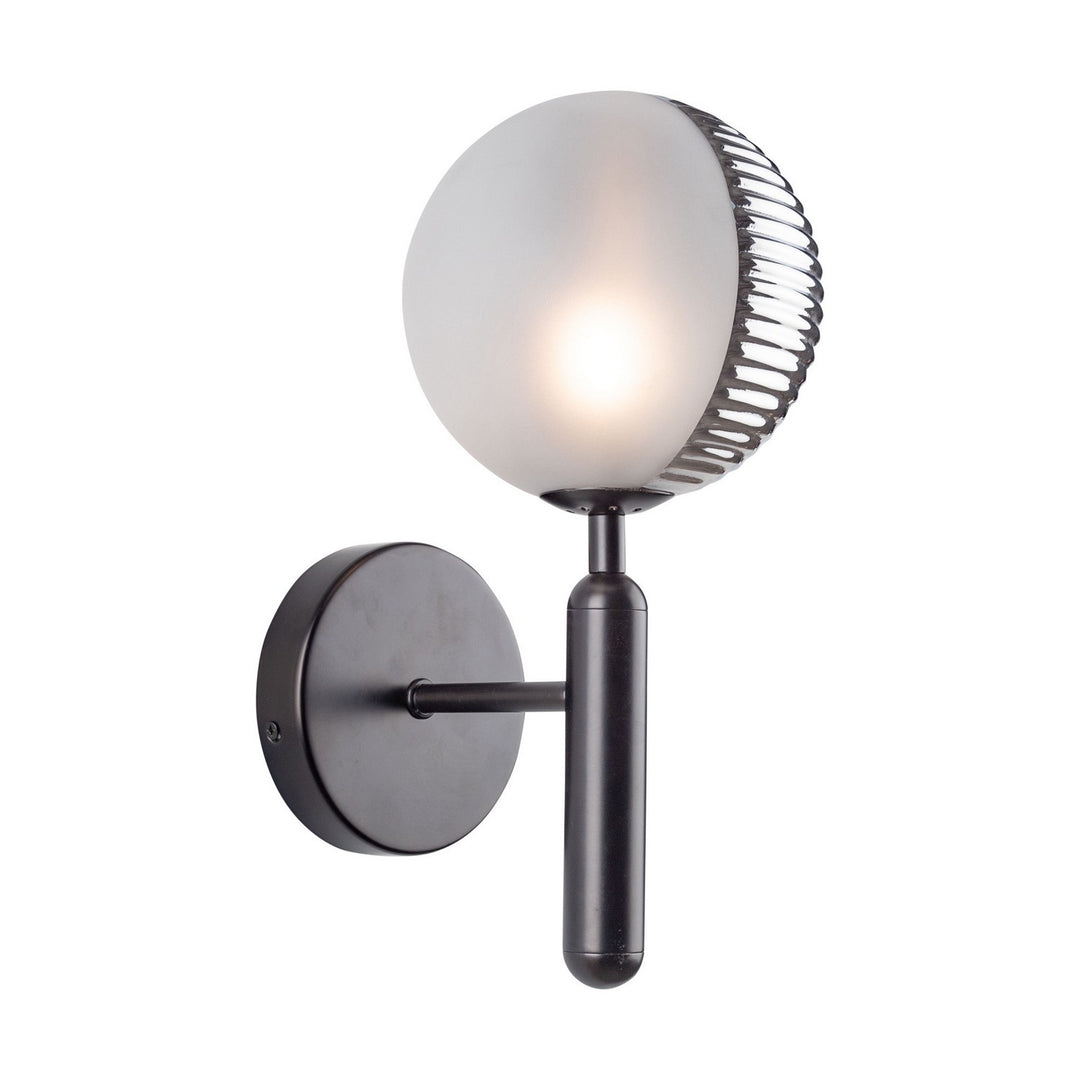 Artcraft Canada - AC11881BK - One Light Wall Sconce - Bolla - Black