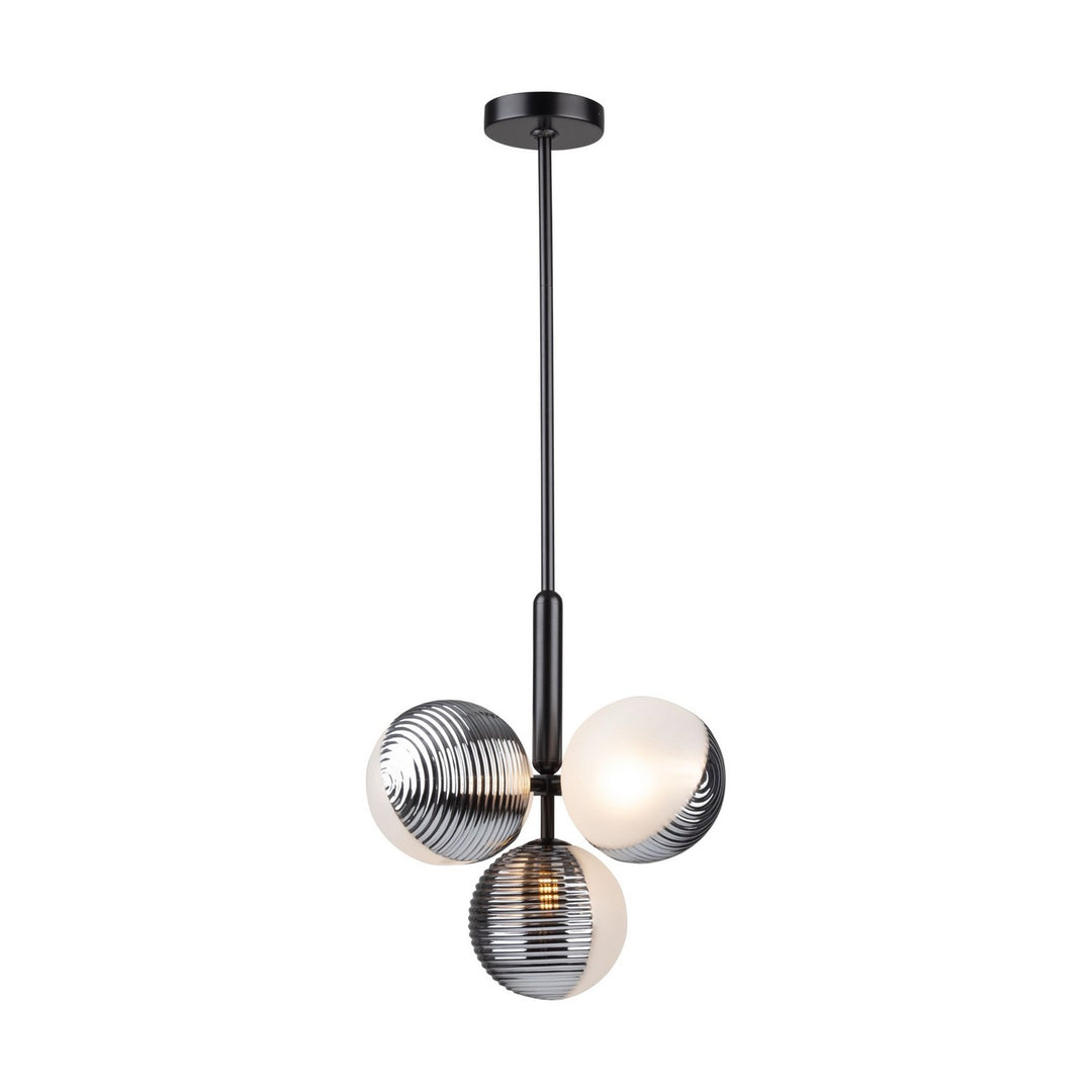Artcraft Canada - AC11885BK - Five Light Pendant - Bolla - Black