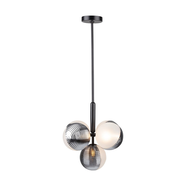 Artcraft Canada - AC11885BK - Five Light Pendant - Bolla - Black