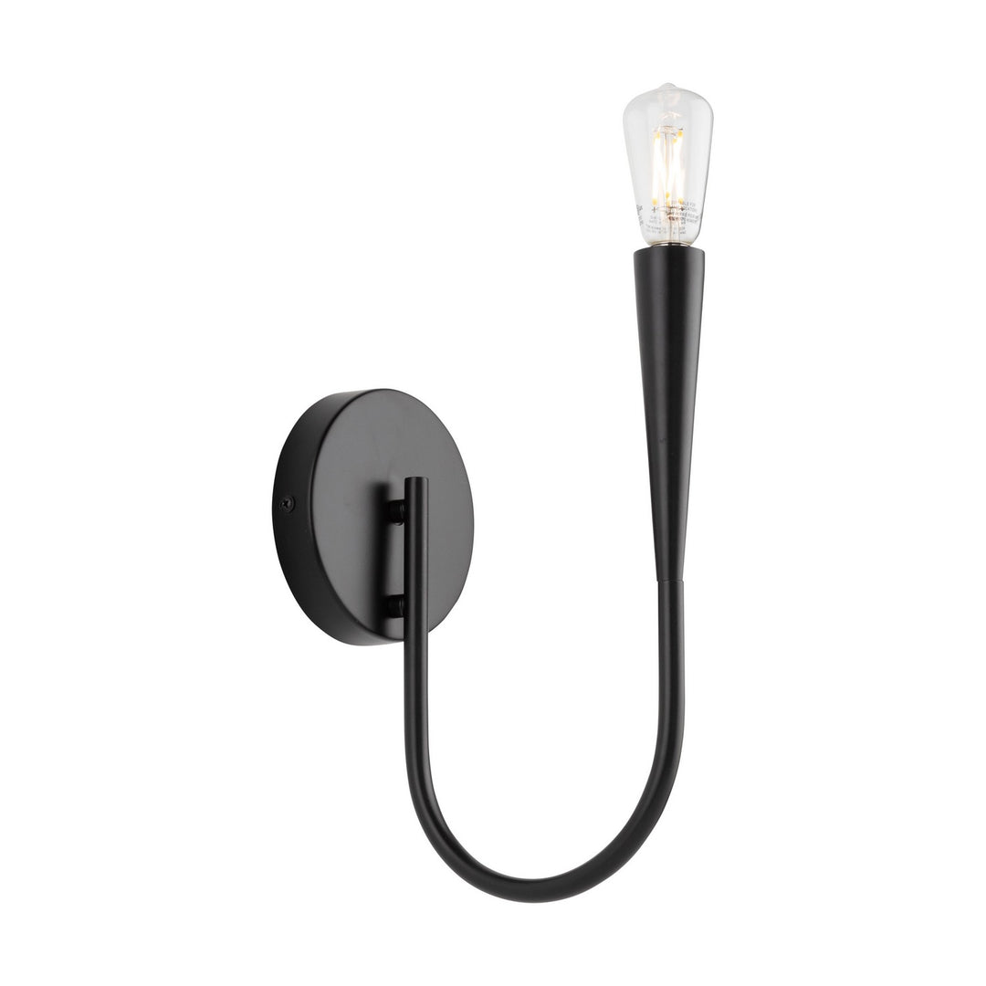 Artcraft Canada - AC11921BK - One Light Wall Sconce - Bronte - Black