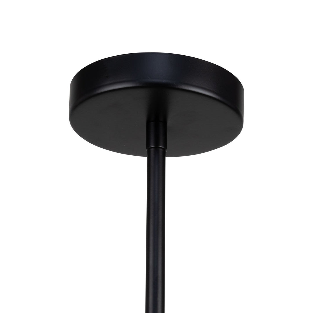 Artcraft Canada - AC11926BK - Six Light Chandelier - Bronte - Black