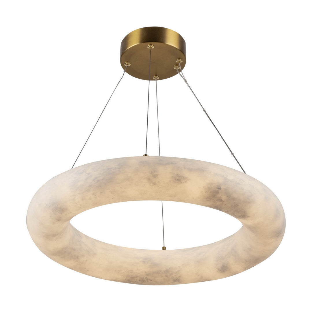 Artcraft Canada - AC7468BR - LED Chandelier - Camila - Brushed Brass