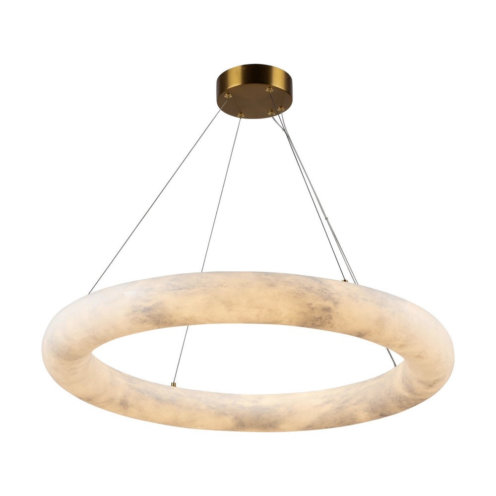 Artcraft Canada - AC7469BR - LED Chandelier - Camila - Brushed Brass