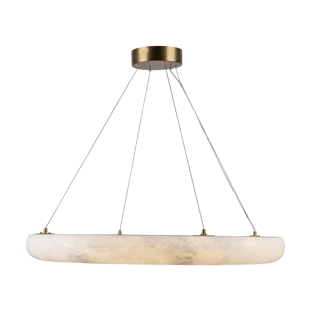 Artcraft Canada - AC7469BR - LED Chandelier - Camila - Brushed Brass