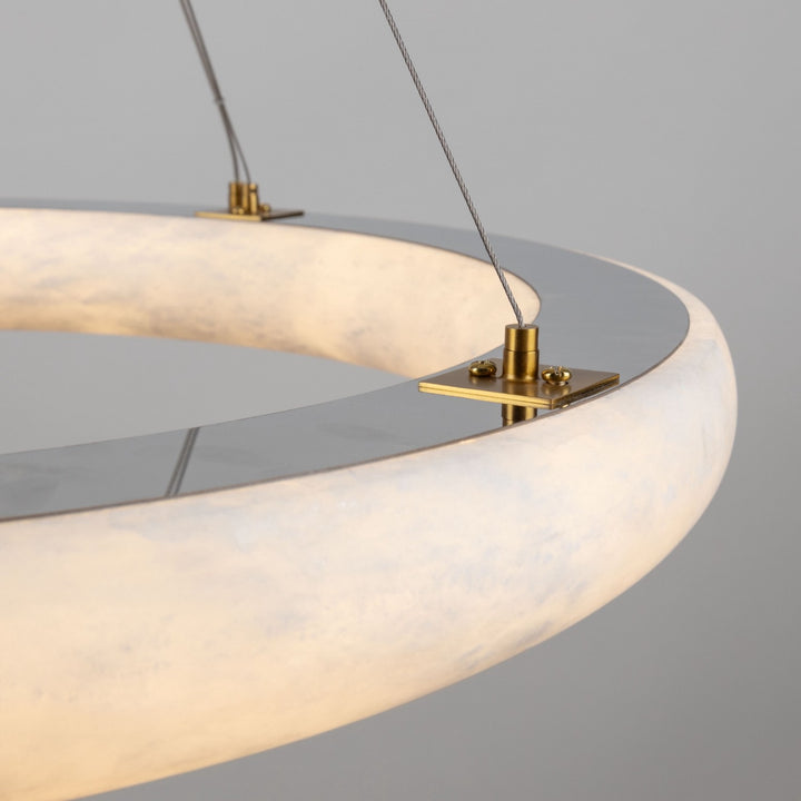 Artcraft Canada - AC7469BR - LED Chandelier - Camila - Brushed Brass