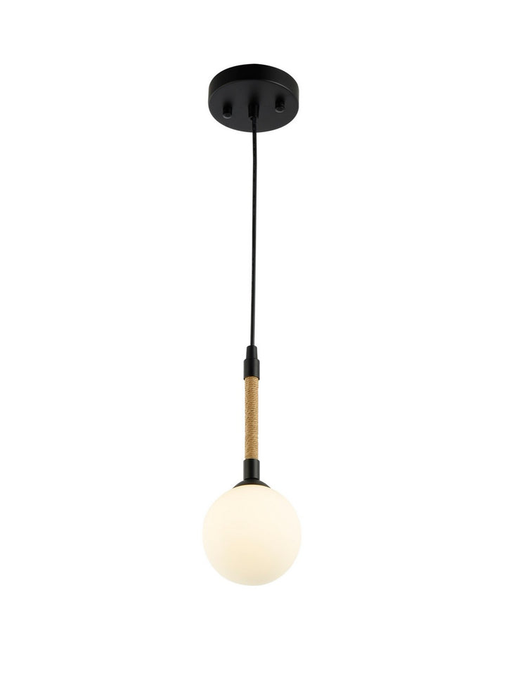 Artcraft Canada - AC11841BK - One Light Pendant - Capilano - Black