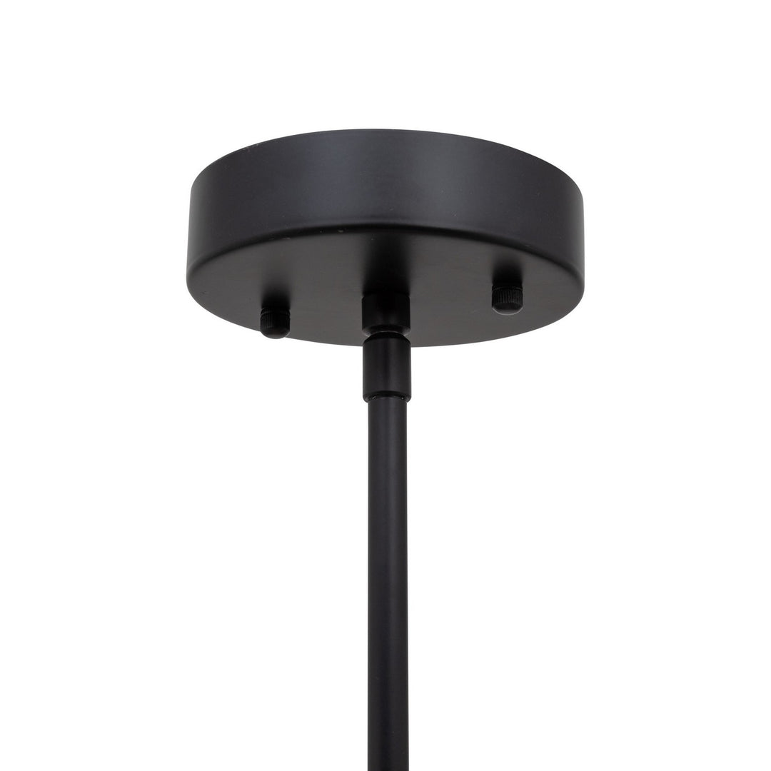 Artcraft Canada - AC6810BK - LED Chandelier - Cascata - Black and Brushed Brass