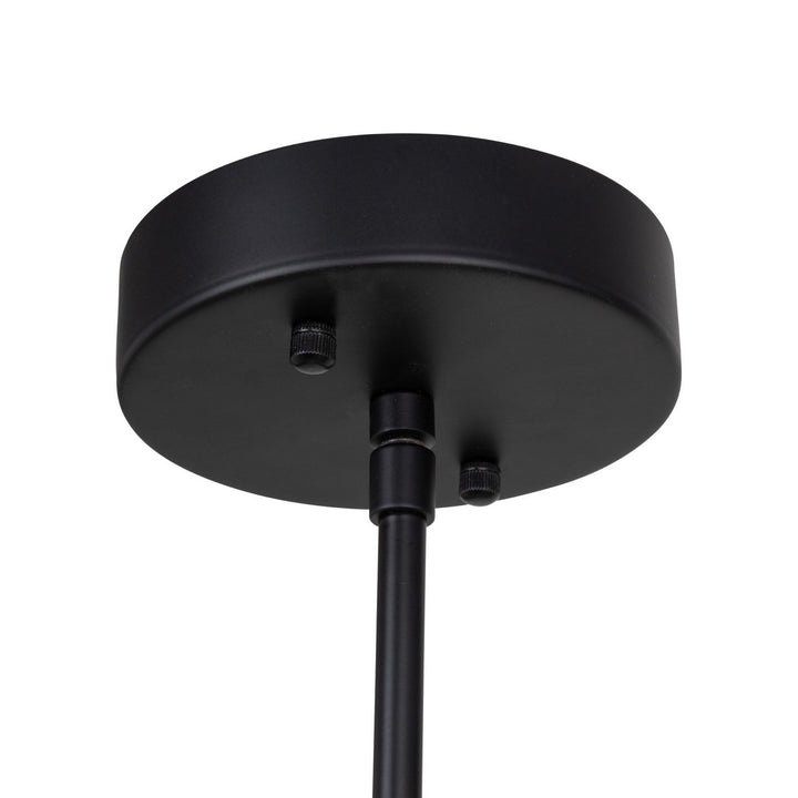 Artcraft Canada - AC6815BK - LED Pendant - Cascata - Black and Brushed Brass