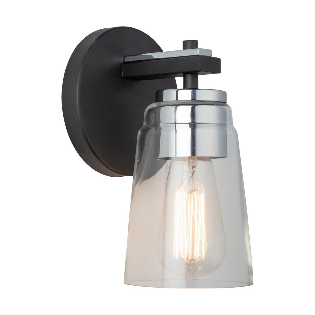 Artcraft Canada - AC11931NB - One Light Bathroom - Essex - Black and Chrome