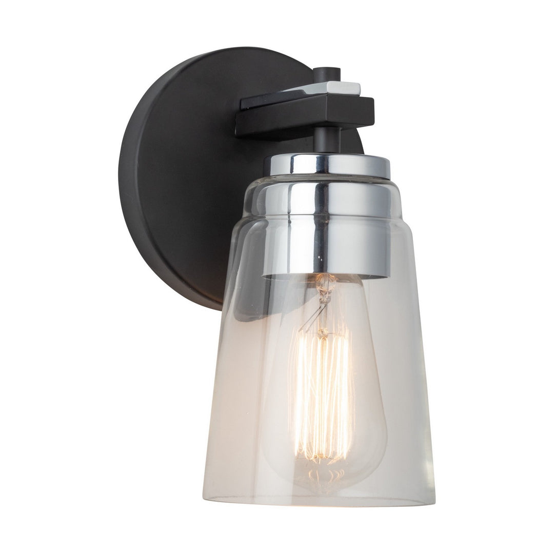 Artcraft Canada - AC11931NB - One Light Bathroom - Essex - Black and Chrome