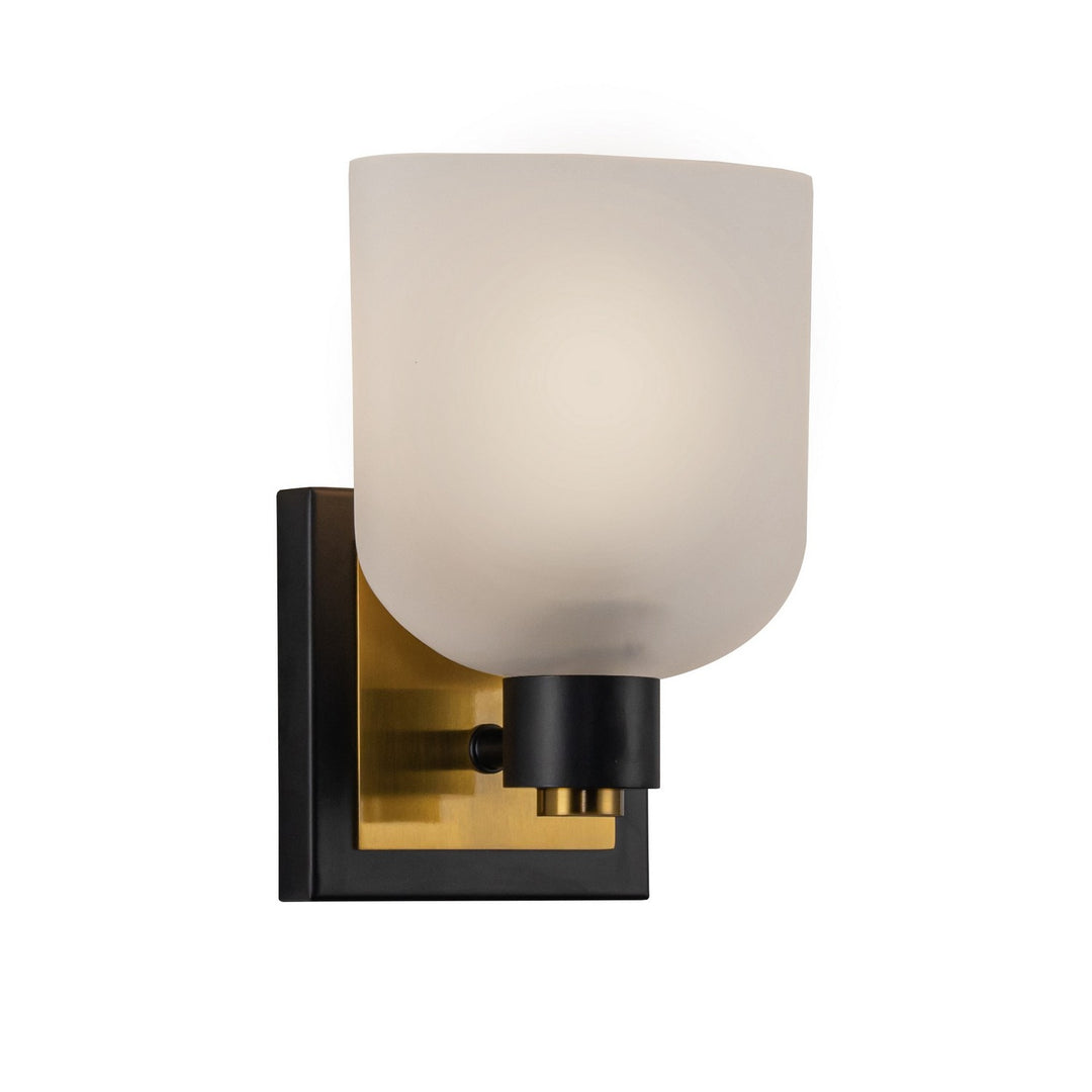 Artcraft Canada - AC11691BB - One Light Bathroom Sconce - Lyndon - Black and Brushed Brass