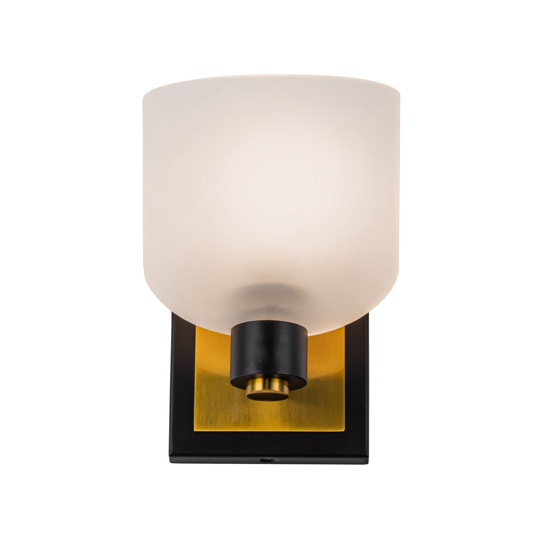 Artcraft Canada - AC11691BB - One Light Bathroom Sconce - Lyndon - Black and Brushed Brass