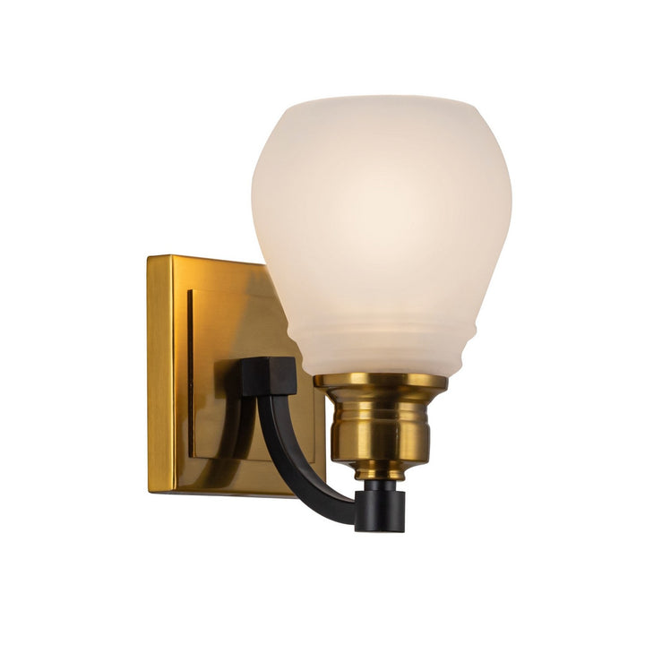 Artcraft Canada - AC11681BB - One Light Bathroom Sconce - Nelson - Brass & Black