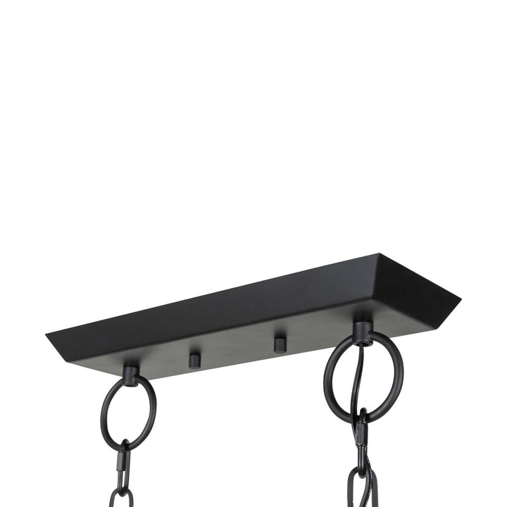 Artcraft Canada - AC11980BB - Ten Light Island/Pool Table - Notting Hill - Black and Brushed Brass