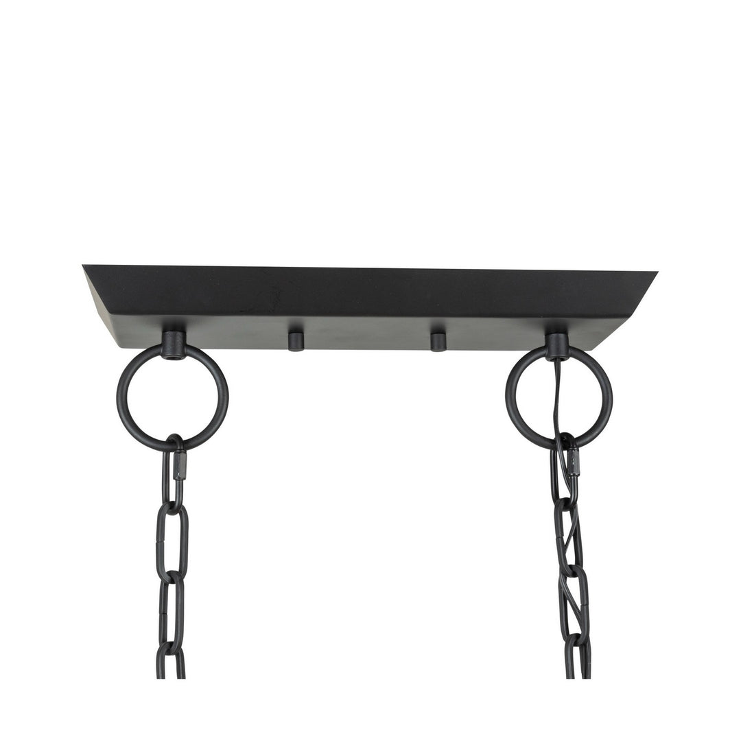 Artcraft Canada - AC11980BB - Ten Light Island/Pool Table - Notting Hill - Black and Brushed Brass