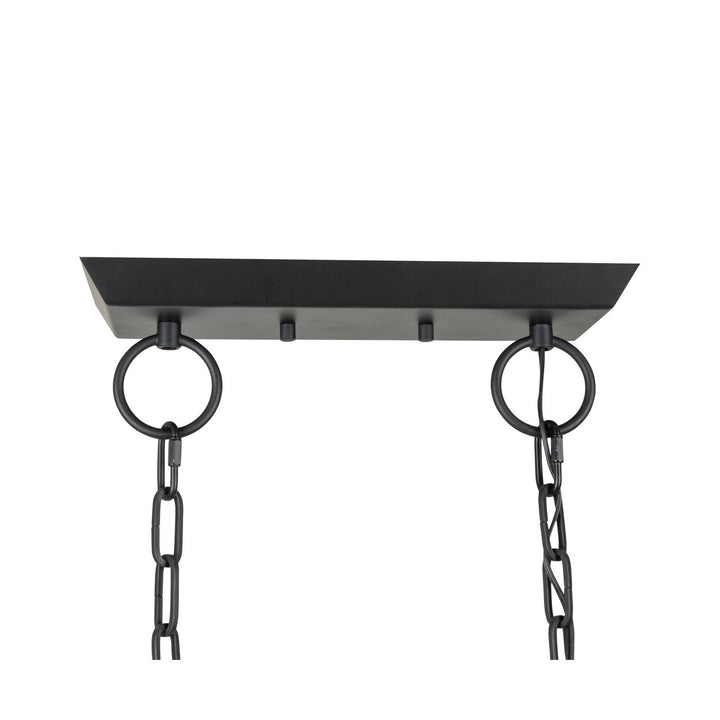 Artcraft Canada - AC11980BB - Ten Light Island/Pool Table - Notting Hill - Black and Brushed Brass