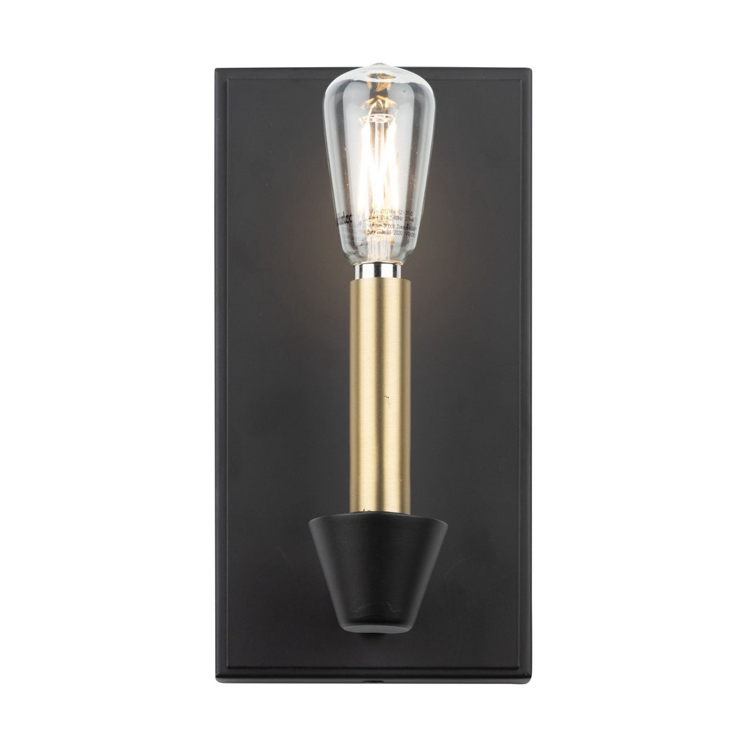 Artcraft Canada - AC11981BB - One Light Wall Sconce - Notting Hill - Black and Brushed Brass