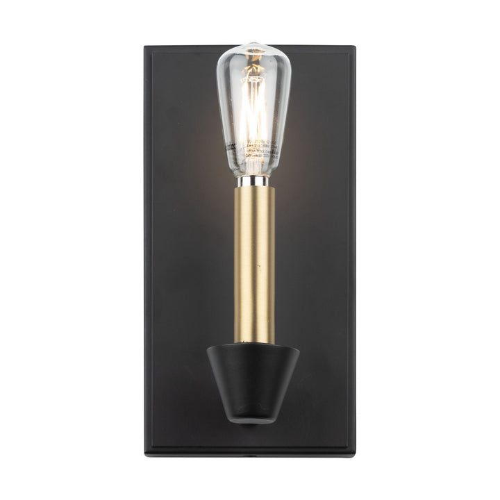 Artcraft Canada - AC11981BB - One Light Wall Sconce - Notting Hill - Black and Brushed Brass