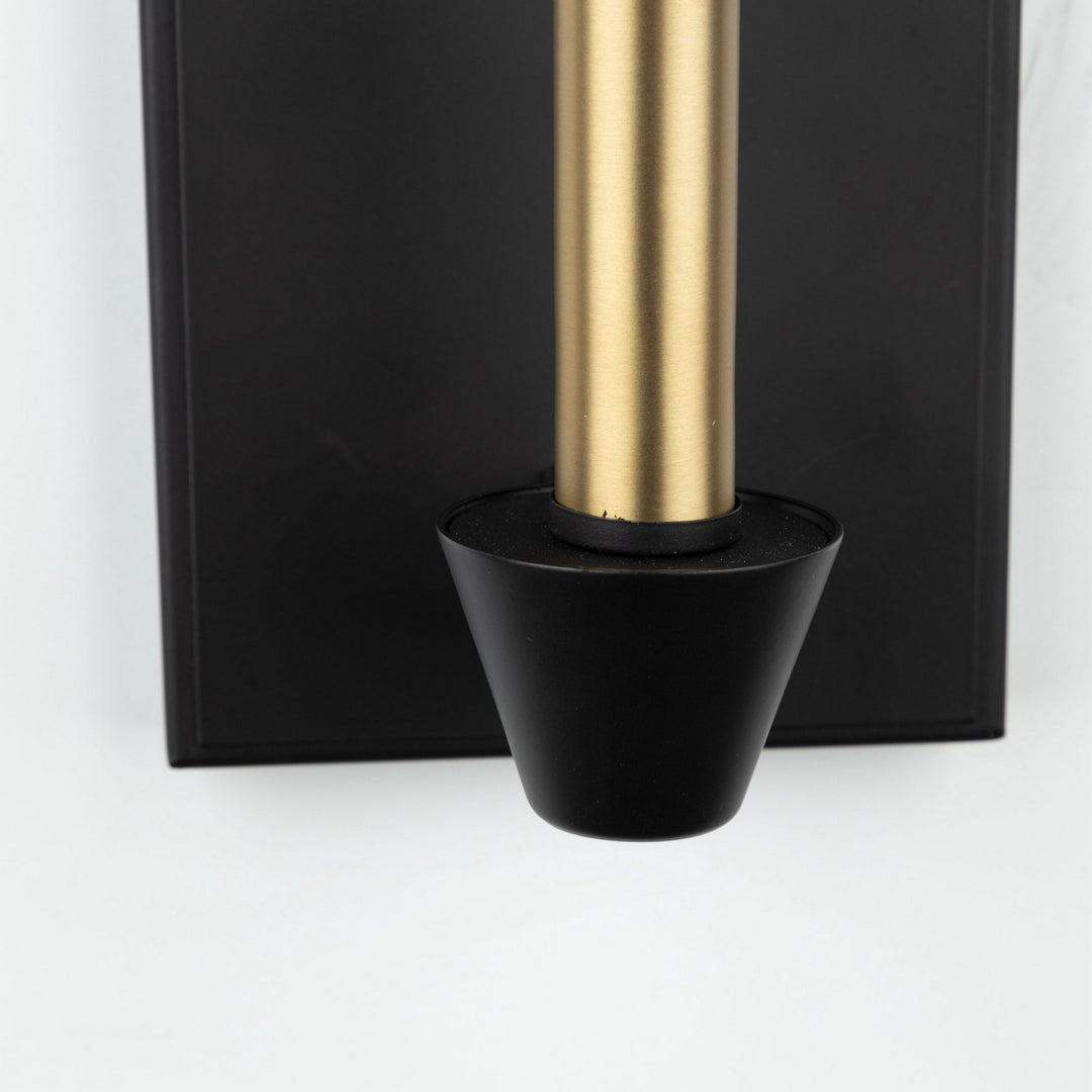 Artcraft Canada - AC11981BB - One Light Wall Sconce - Notting Hill - Black and Brushed Brass