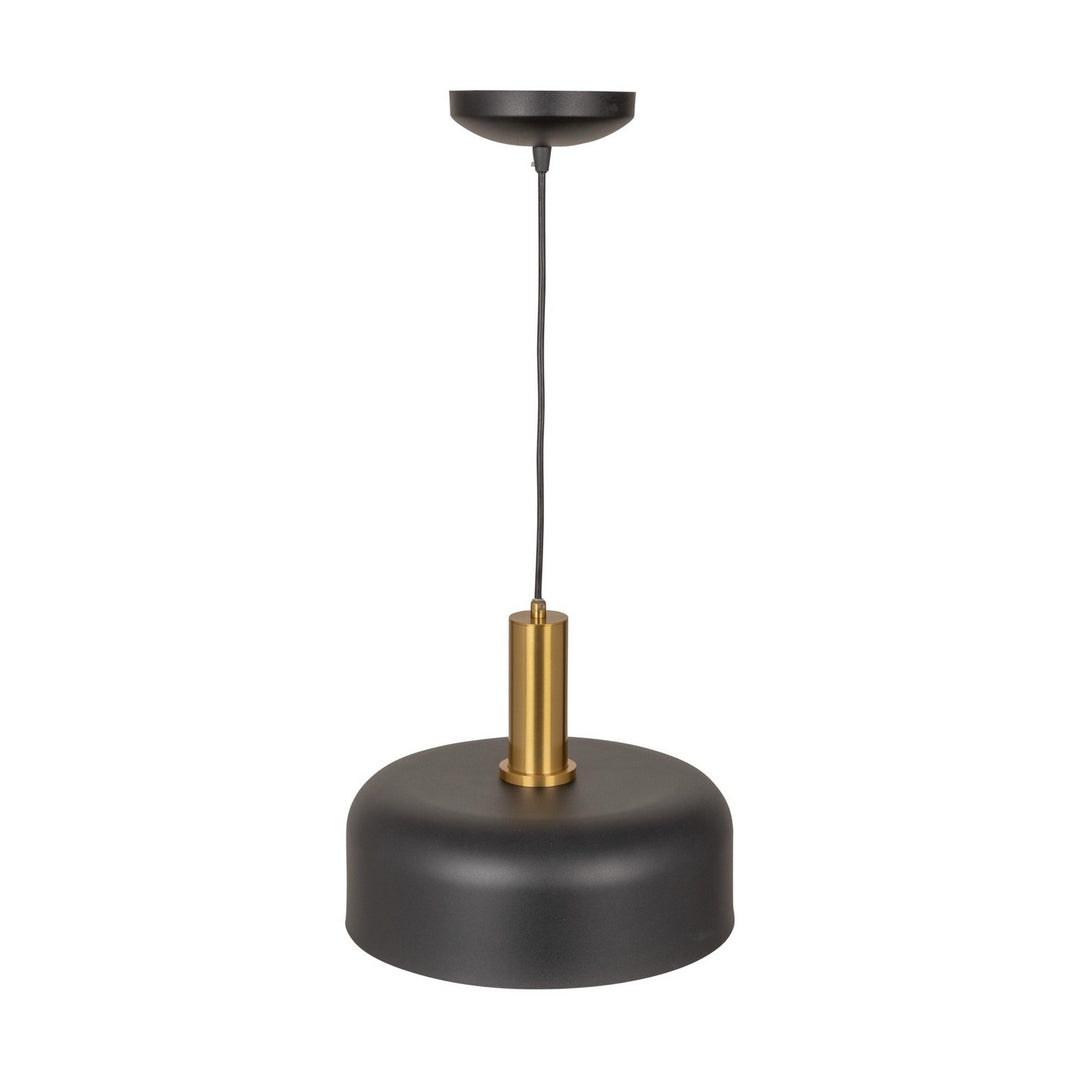 Artcraft Canada - AC7421BB - One Light Pendant - Orsa - Black and Brushed Brass