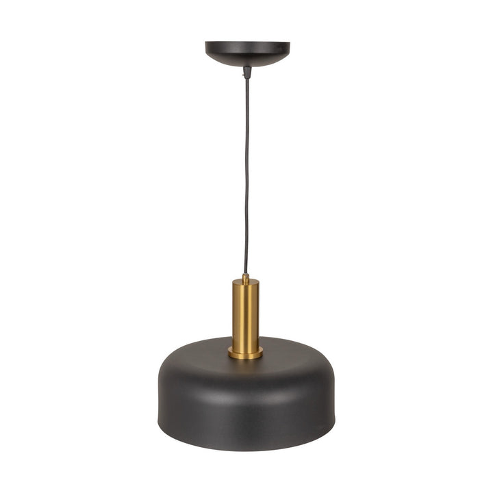 Artcraft Canada - AC7421BB - One Light Pendant - Orsa - Black and Brushed Brass