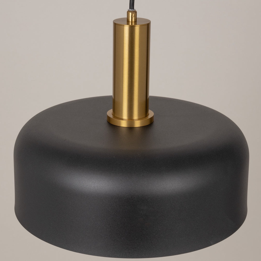 Artcraft Canada - AC7421BB - One Light Pendant - Orsa - Black and Brushed Brass