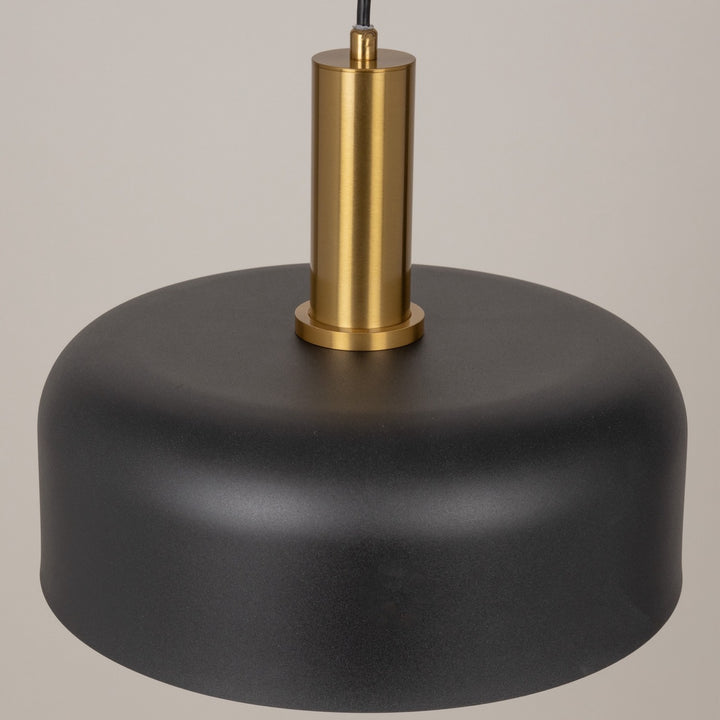 Artcraft Canada - AC7421BB - One Light Pendant - Orsa - Black and Brushed Brass