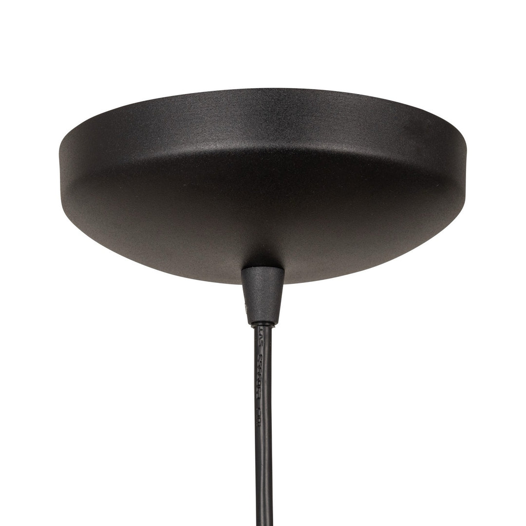 Artcraft Canada - AC7421BB - One Light Pendant - Orsa - Black and Brushed Brass