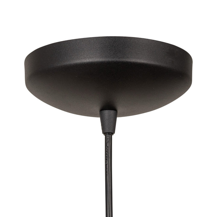 Artcraft Canada - AC7421BB - One Light Pendant - Orsa - Black and Brushed Brass