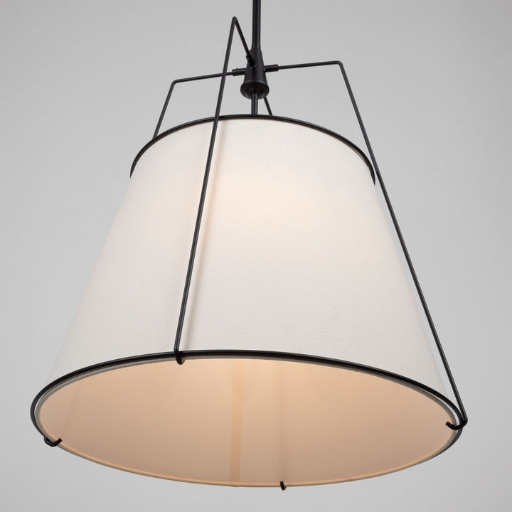 Artcraft Canada - SC13364BK - Four Light Pendant - Pullman - Black